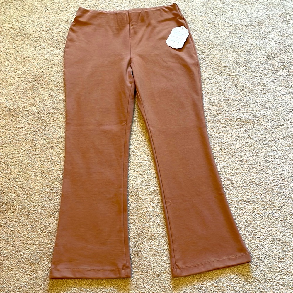 SOLD Amazing Pants Pull on Camel Color - Picture 1 of 3
